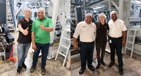 多米尼加共和國(guó)ABC1600、ABA1300、AB1300，用于收縮膜、塑料袋、復(fù)合薄膜