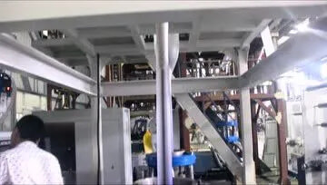 奧翔塑機ABA吹膜機雙機頭